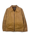 RL Half-Belt Sand Leather Jacket (M)