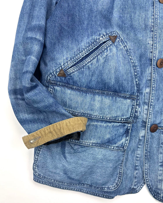 Ralph Lauren Polo Country Denim Hunting Jacket (L)