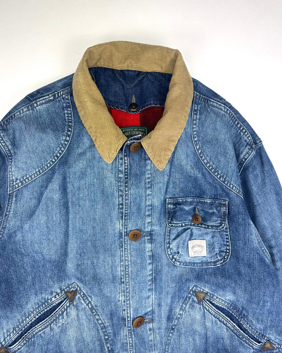 Ralph Lauren Polo Country Denim Hunting Jacket (L)