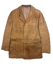  Suede Safari Jacket (L)