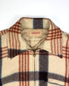 Hercules Off White Plaid Coat (L)