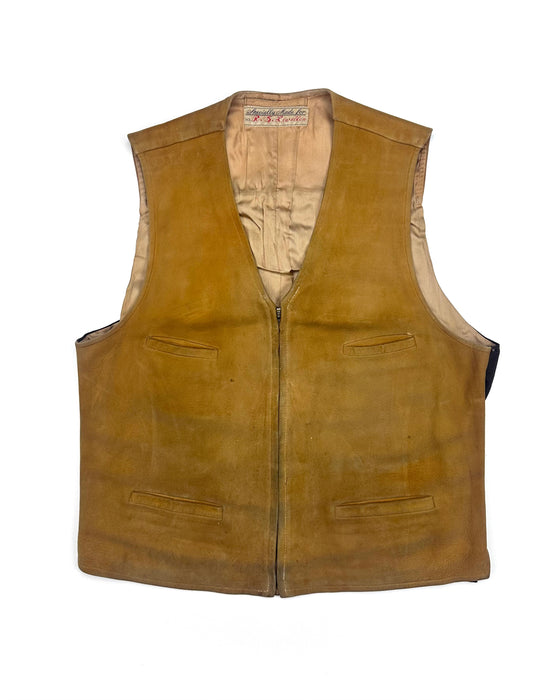 "Trego's Westwear" Suede Vest (M)