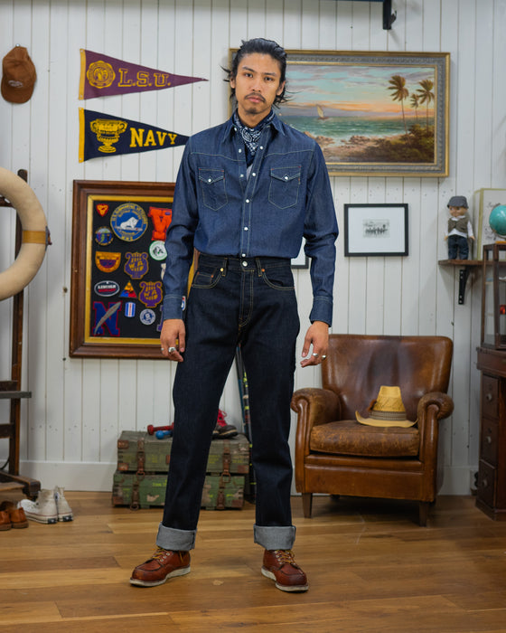 Cathcart Heritage Denim Western Shirt