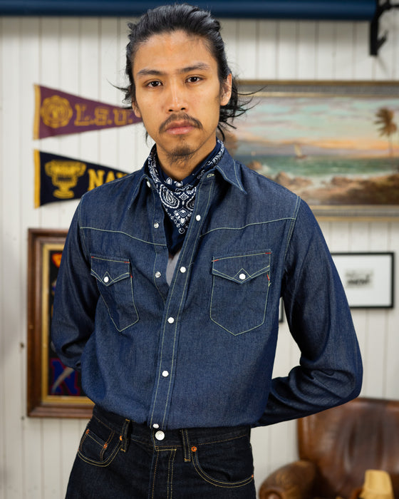 Cathcart Heritage Denim Western Shirt