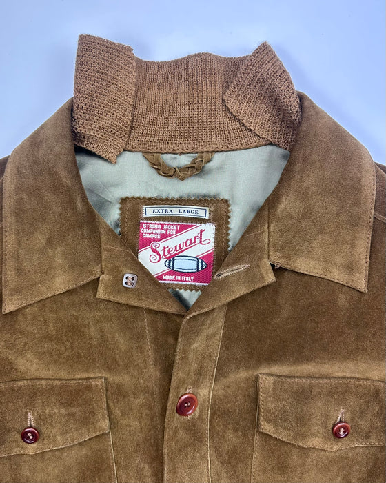 Stewart Suede Leather Jacket (XL)