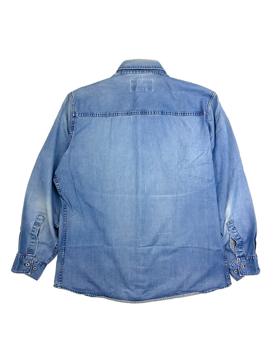 Marlboro Classics Light Blue Denim Shirt (L)