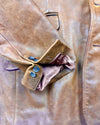 Polo Ralph Lauren Brown Leather Blazer (L)