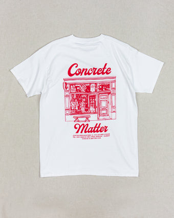Concrete Matter Amsterdam Store Front T-Shirt
