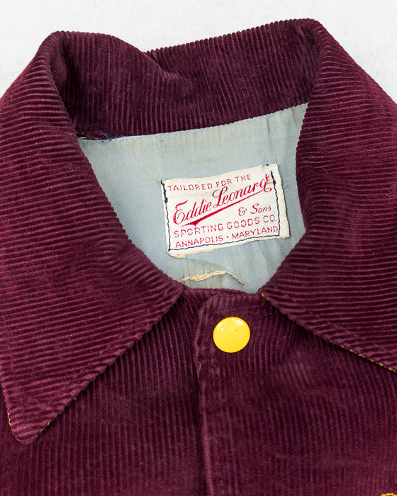 Ridgely School Burgundy Varsity Jacket (S)