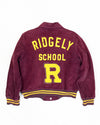 Ridgely School Burgundy Varsity Jacket (S)