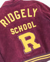 Ridgely School Burgundy Varsity Jacket (S)