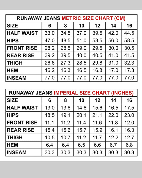 Cathcart Runaway Womens Selvedge Jeans