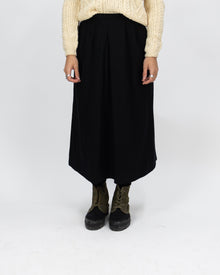  Black Pendleton Skirt (W34cm)