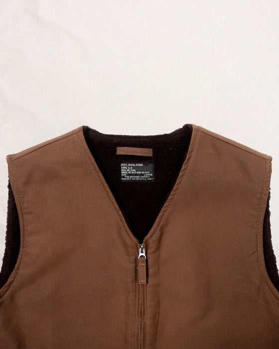 1942 C-2 Vest Waxed Khaki