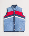 Red, Blue and White Puffer (M)