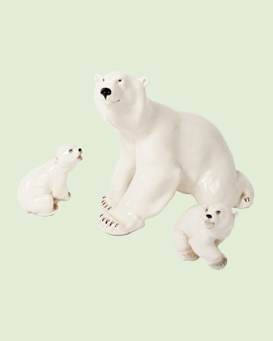 U.S.S.R. Porcelain Polar Bears