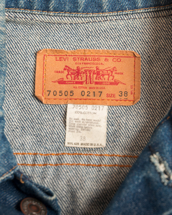 Levi's Trucker Type 3 Jacket Painted (L)