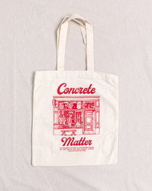  Concrete Matter Amsterdam Store Tote Bag