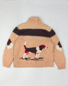 Beagle Knitted Cardigan (XL)