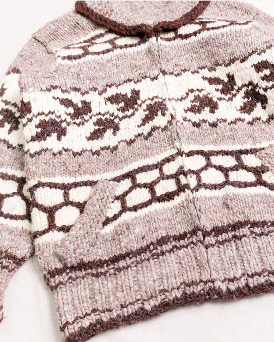 Cowichan Cardigan Leaves (L)