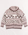 Cowichan Cardigan Leaves (L)