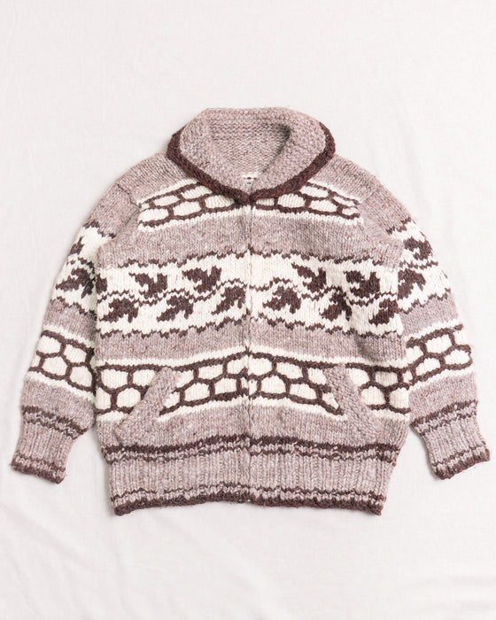 Cowichan Cardigan Leaves (L)