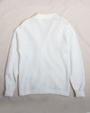 Letterman Cardigan G White (L)
