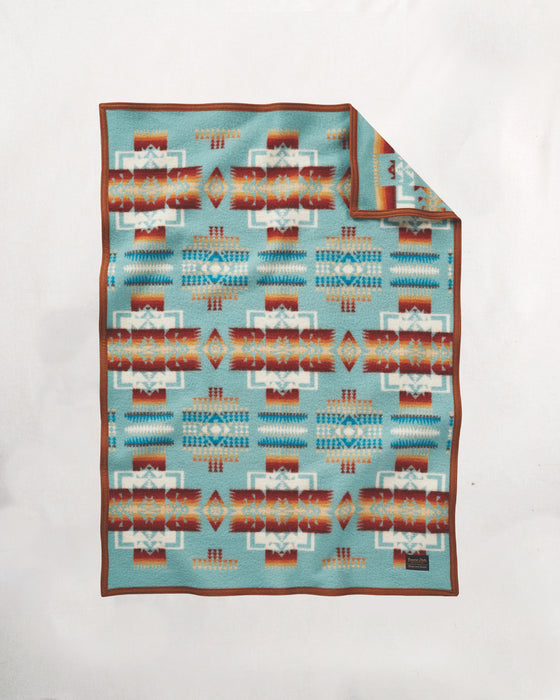 Pendleton Chief Joseph Muchacho Blanket Aqua