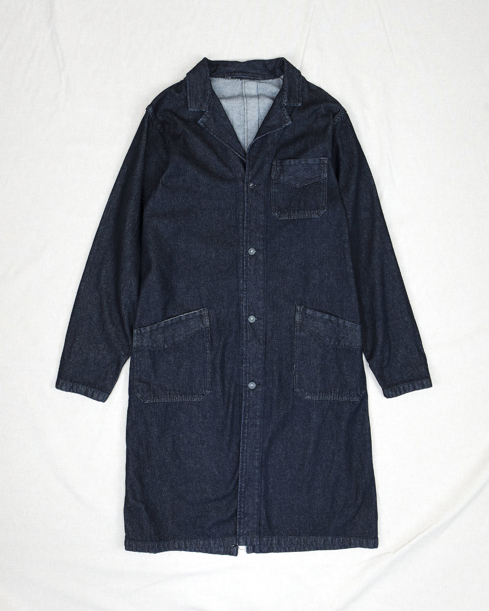 Denim Shop Coat Black Concrete Matter